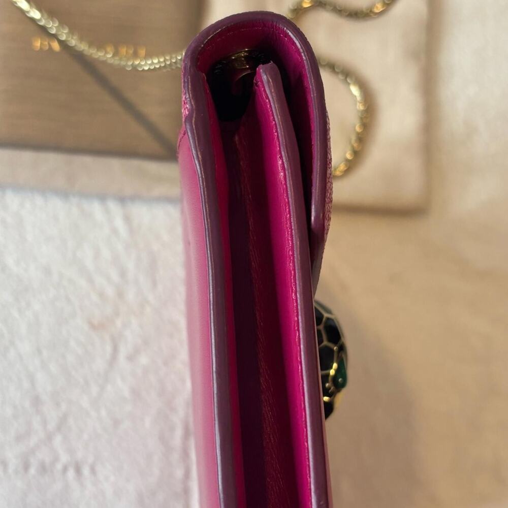 Bvlgari Serpenti Forever Galuchat leather handbag - Picture 8 of 8